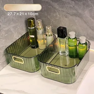 منظم سطح الحمام الأنيق متعدد الوظائف للتخزين الذكي 1