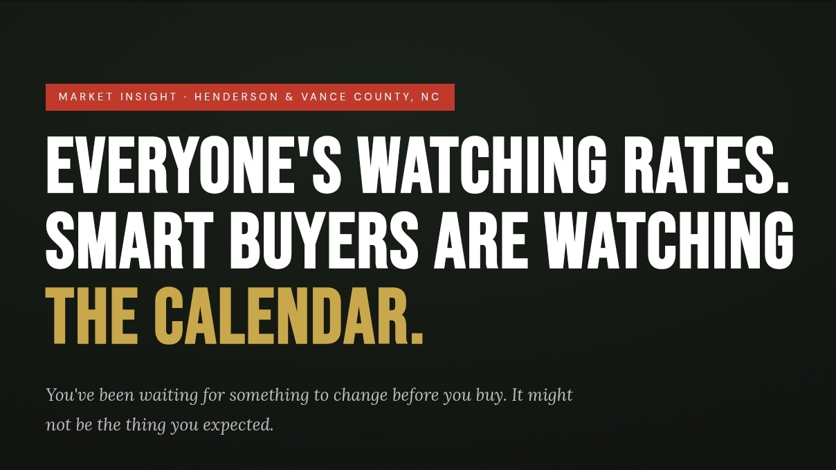 Why Fall Is a Buyer's Window in Henderson, NC