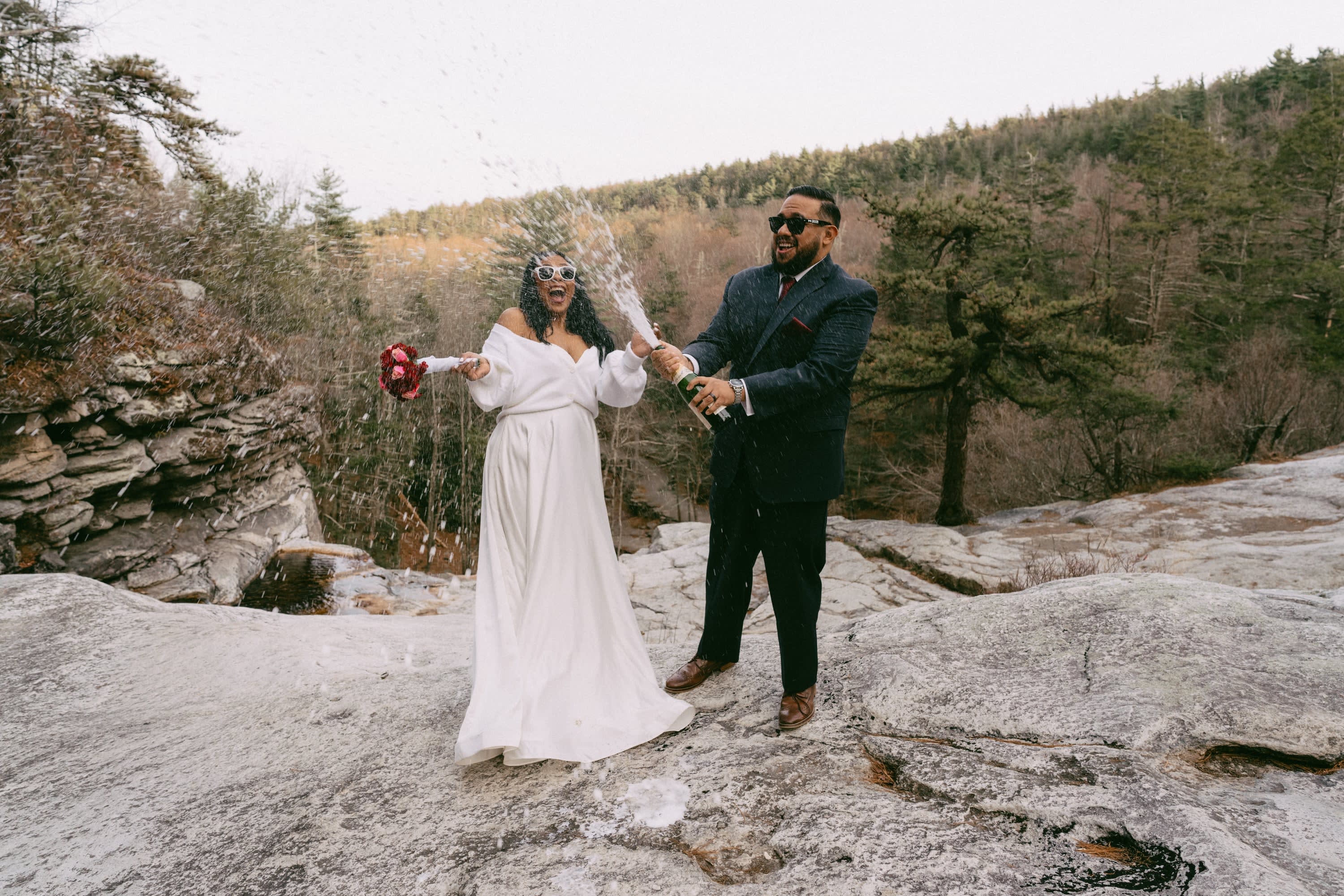 Skarleth & Carlos at Minnewaska State Park