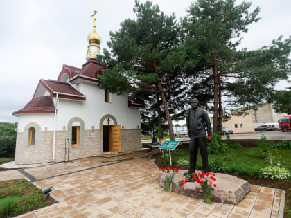 Новый храм в честь великомученика Георгия Победоносца освящен епископом Уссурийским Иннокентием
