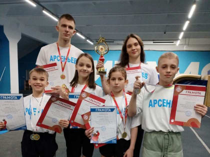Юные арсеньевцы - победители краевого фестиваля ГТО!