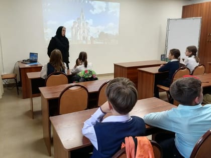 В Духовно-просветительском центре Арсеньевской епархии продолжаются беседы с учащимися школ города о Дальневосточных страницах Великой Отечественной войны (+ Фото)