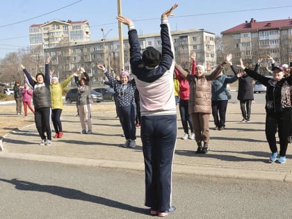 Активных находкинцев ждёт «Зарядка на свежем воздухе»
