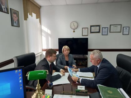 Рабочая встреча начальника Главного управления с заместителем Министра просвещения Российской Федерации