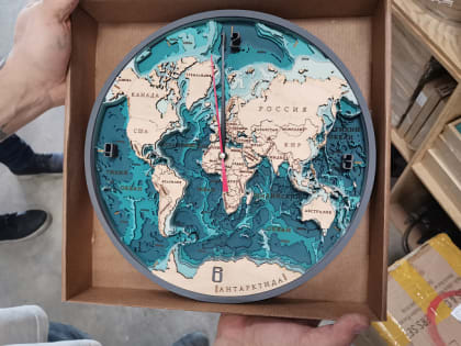 Предприниматели из Владивостока начали экспорт уникальных объемных деревянных батиметрических карт