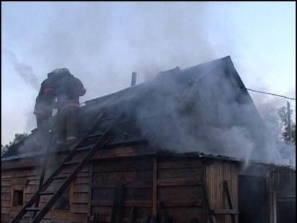 В Надеждинском районе потушили дачный участок