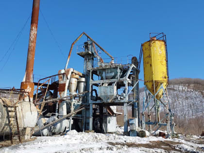 В Лазовском округе появится новый асфальтобетонный завод