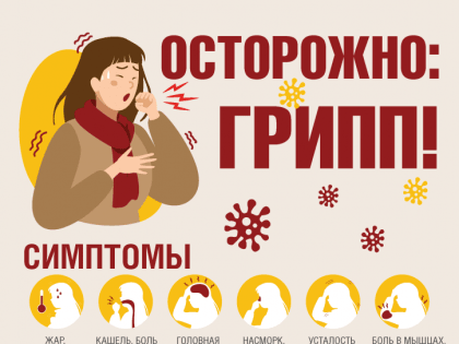 ОСТОРОЖНО! ГРИПП!