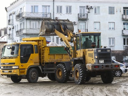 Дороги и кварталы Находки очищены от снега