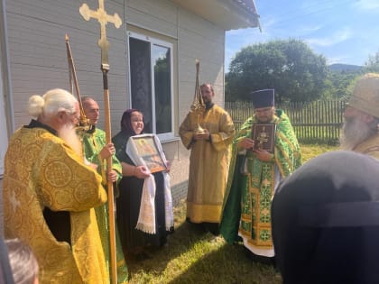 Престольный праздник храма в честь преподобного Серафима Саровского с. Еловка (+ Фото + Видео)