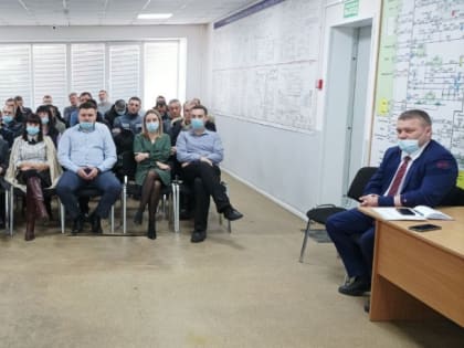 ВСТРЕЧА ГЛАВЫ ОКРУГА С КОЛЛЕКТИВОМ ЛОКОМОТИВНОГО ДЕПО