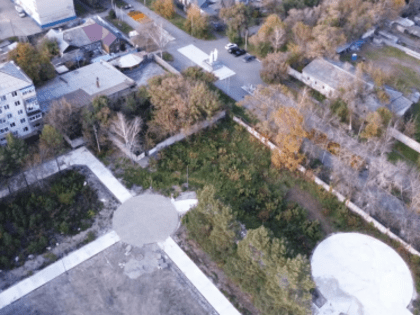 В Дальнереченске строят детский парк