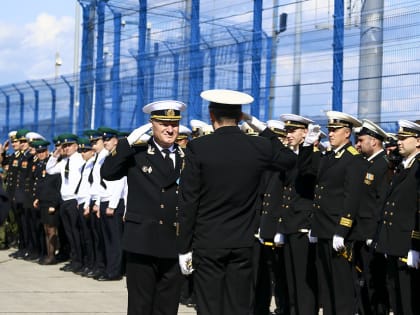 Новый патрульный корабль приступил к службе в порту Находки