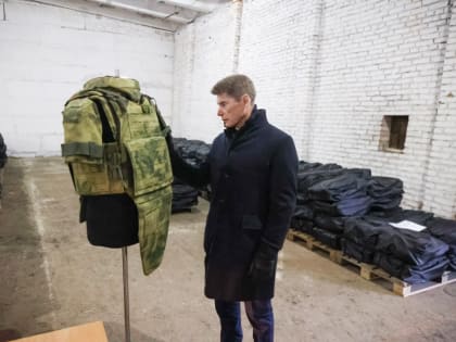 Очередную партию бронежилетов «Тигр» передали приморским морпехам