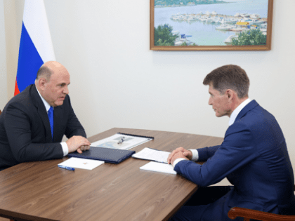 Олег Кожемяко встретился с Председателем Правительства России Михаилом Мишустиным