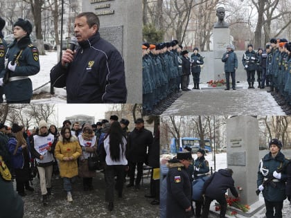 «Единая Россия» приняла участие в памятном митинге, посвященном генерал-лейтенанту Дмитрию Карбышеву