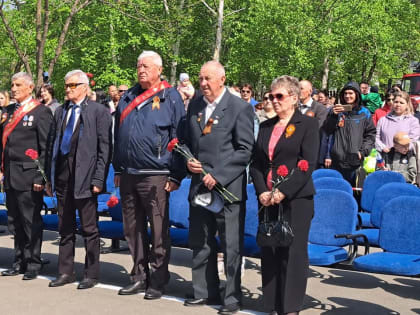 ТОРЖЕСТВЕННОЕ СОБРАНИЕ, ПОСВЯЩЕННОЕ 79-ЛЕТИЮ ВЕЛИКОЙ ПОБЕДЫ, ПРОШЛО В ПОКРОВКЕ