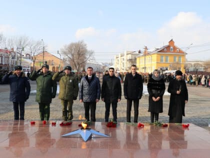 Памятную дату всей страны – День Неизвестного Солдата - почтили в Уссурийске