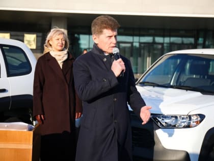 Новый спецтранспорт получили 24 ЛПУ Приморья