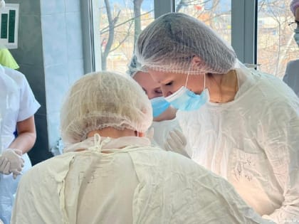 Врачи третьего родильного дома провели сложную операцию