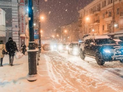 Мощный 18-часовой снегопад обрушится на Приморье. Названы точный день и время