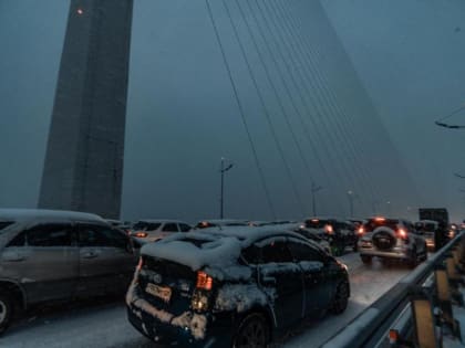 Два сильных снегопада с дождем обрушатся на Владивосток. Названы точные даты