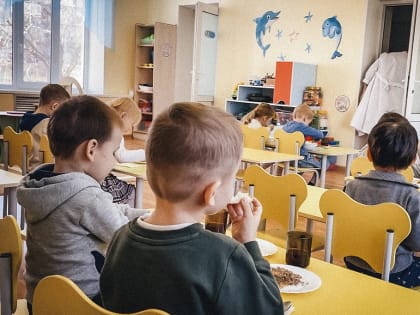 В детском саду №55 во Врангеле оборудован новый пищеблок