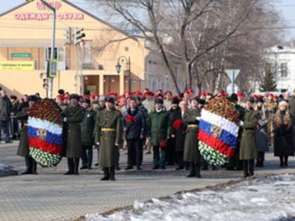 Минутой молчания почтили память погибших защитников Отечества в Уссурийске