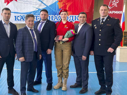 Юнармейцы средней школы №26 понесут Знамя Победы 9 Мая