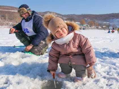 В «Восточном Порту» выявили самого удачливого в соревнованиях по подлёдному лову