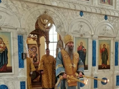Божественная литургия в день празднования Казанской иконы Божией Матери в Кафедральном Благовещенском соборе (+ Фото)