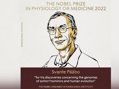 Нобелевскую премию присудили за изучение эволюции человека