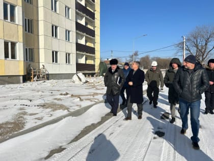 Завершается строительство домов по ул. Октябрьская, 132Б и Приморская, 11