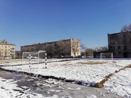 В Воздвиженке обустроили футбольное поле