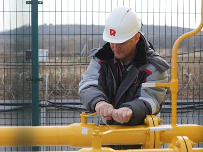 В ТОР «Надеждинская» завершено подключение сетей природного газа