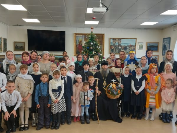Рождественский концерт воскресных школ Арсеньева прошел в Духовно-просветительском центре