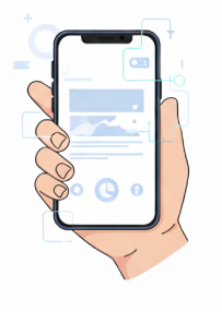 Use a modern smartphone for the best experience