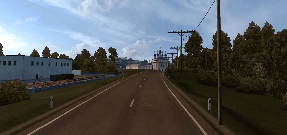 МОД Far East Russia Alpha 23 Qfix1 ДЛЯ EURO TRUCK SIMULATOR 2