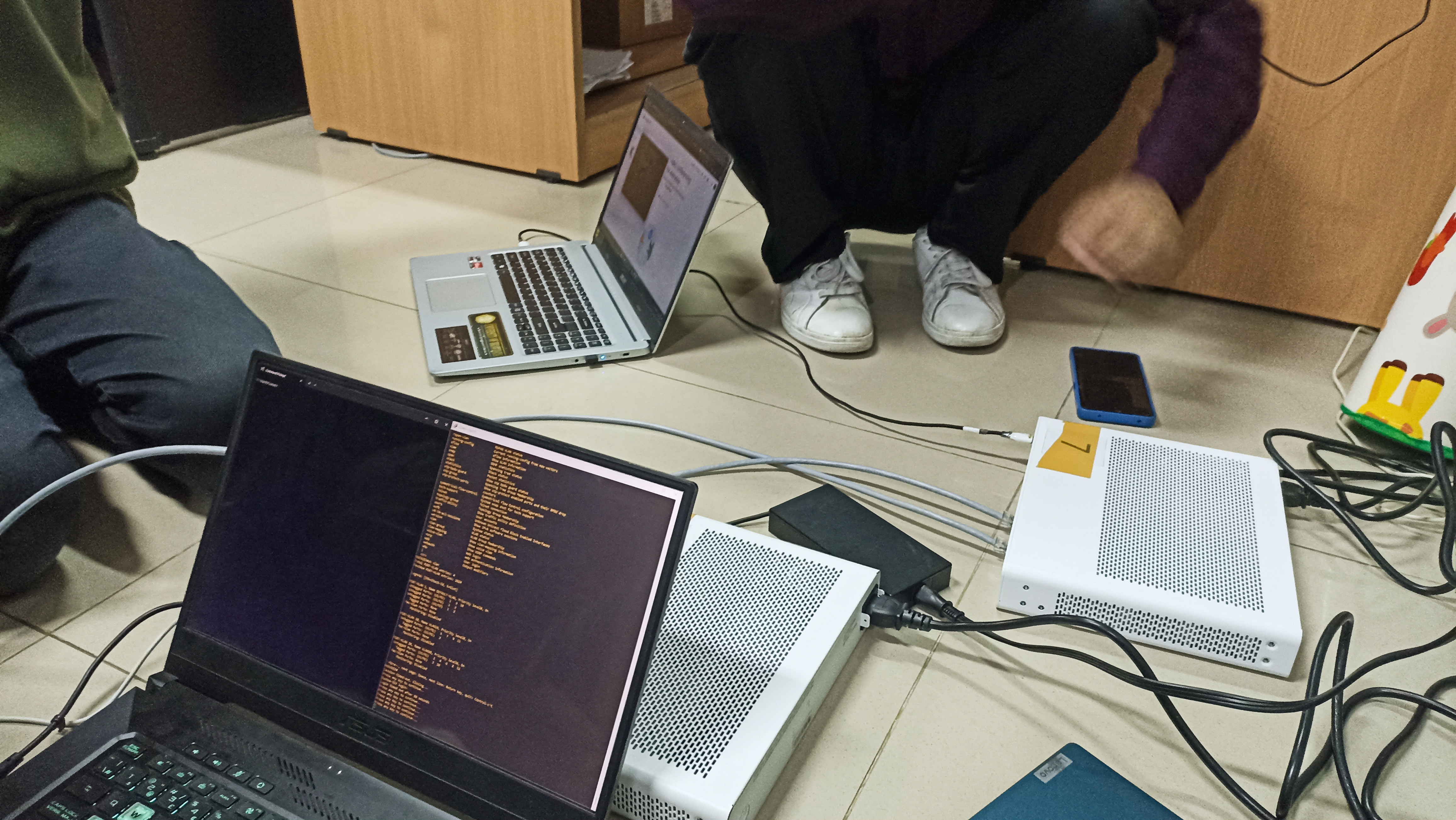 debugging ruckus multi-layer switch.