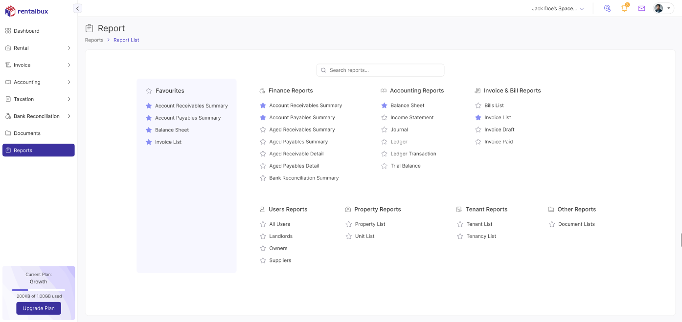 Reports Module Overview