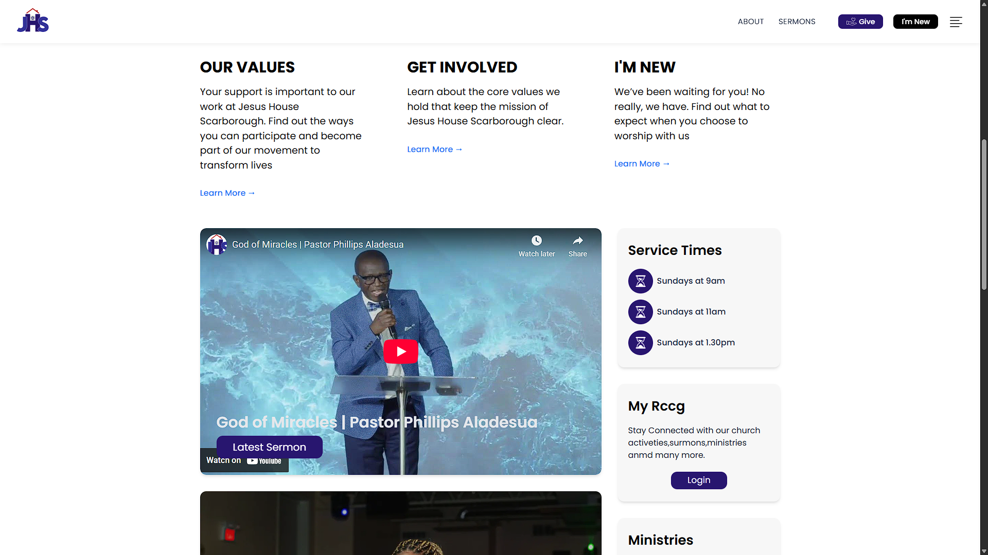 RCCG Jesus House | Church Service - 2