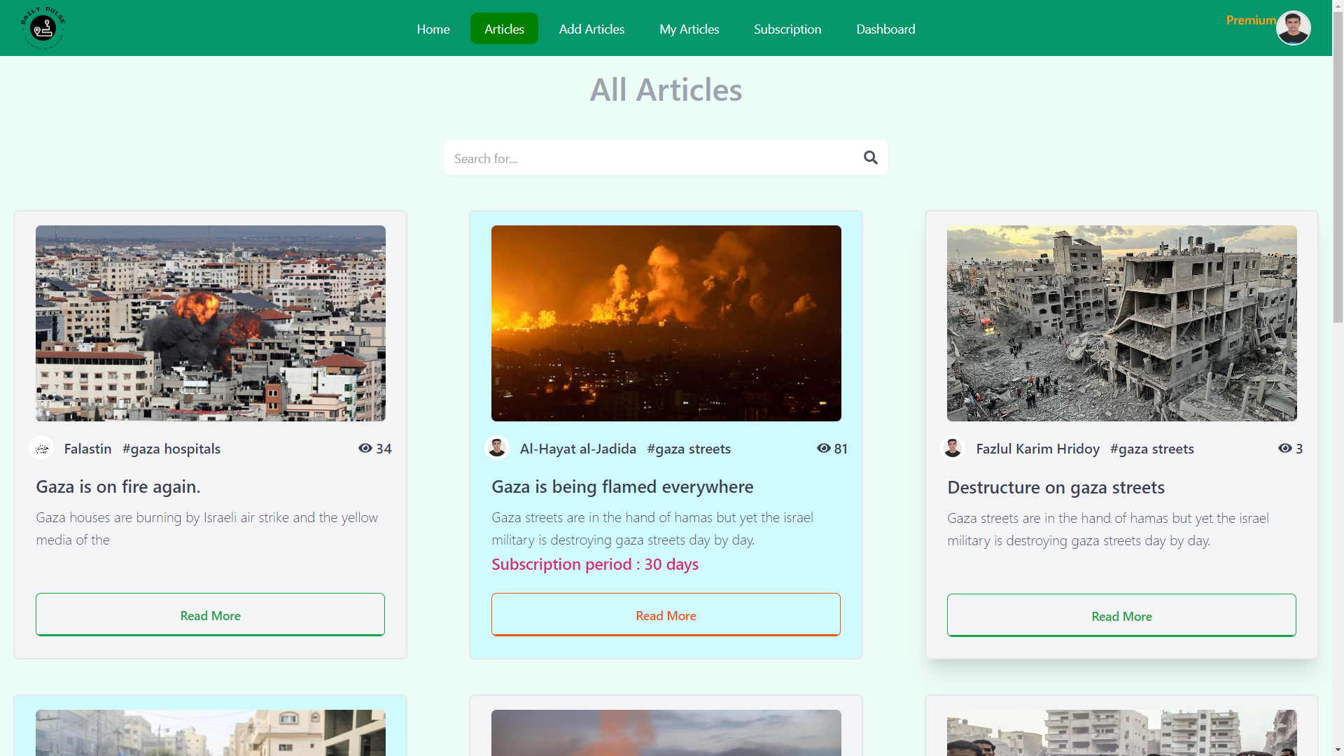 Daily Pulse | Newspaper Portal - 4