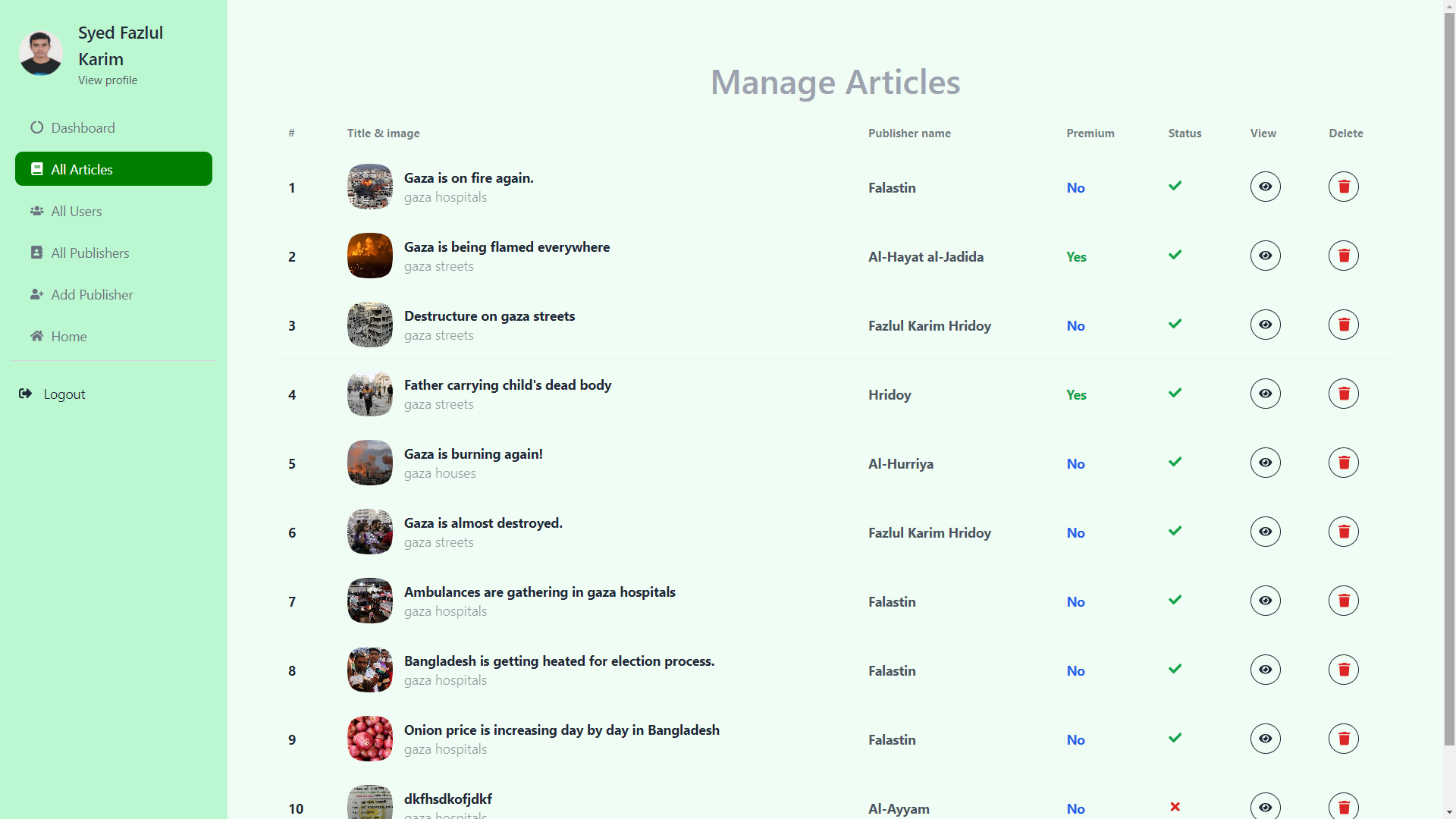 Daily Pulse | Newspaper Portal - 7