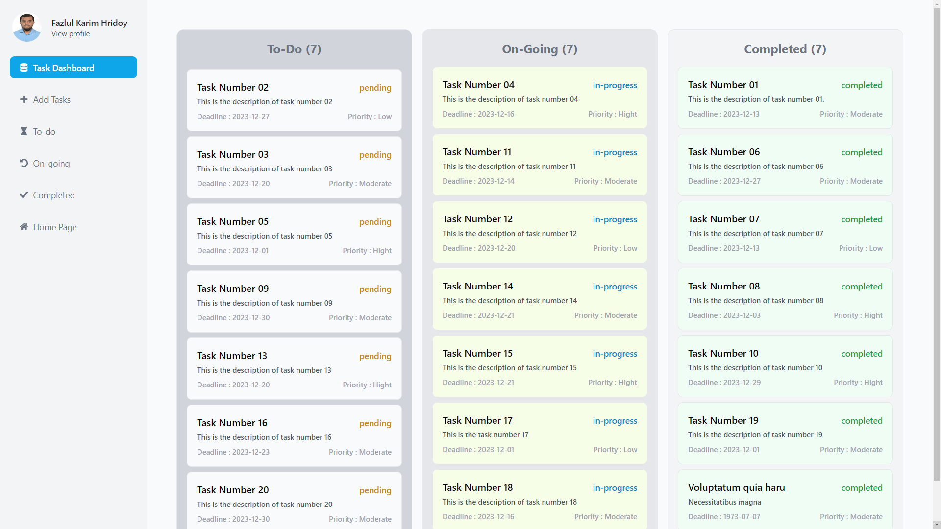 Task Management | Drag & Drop Schedules - 3