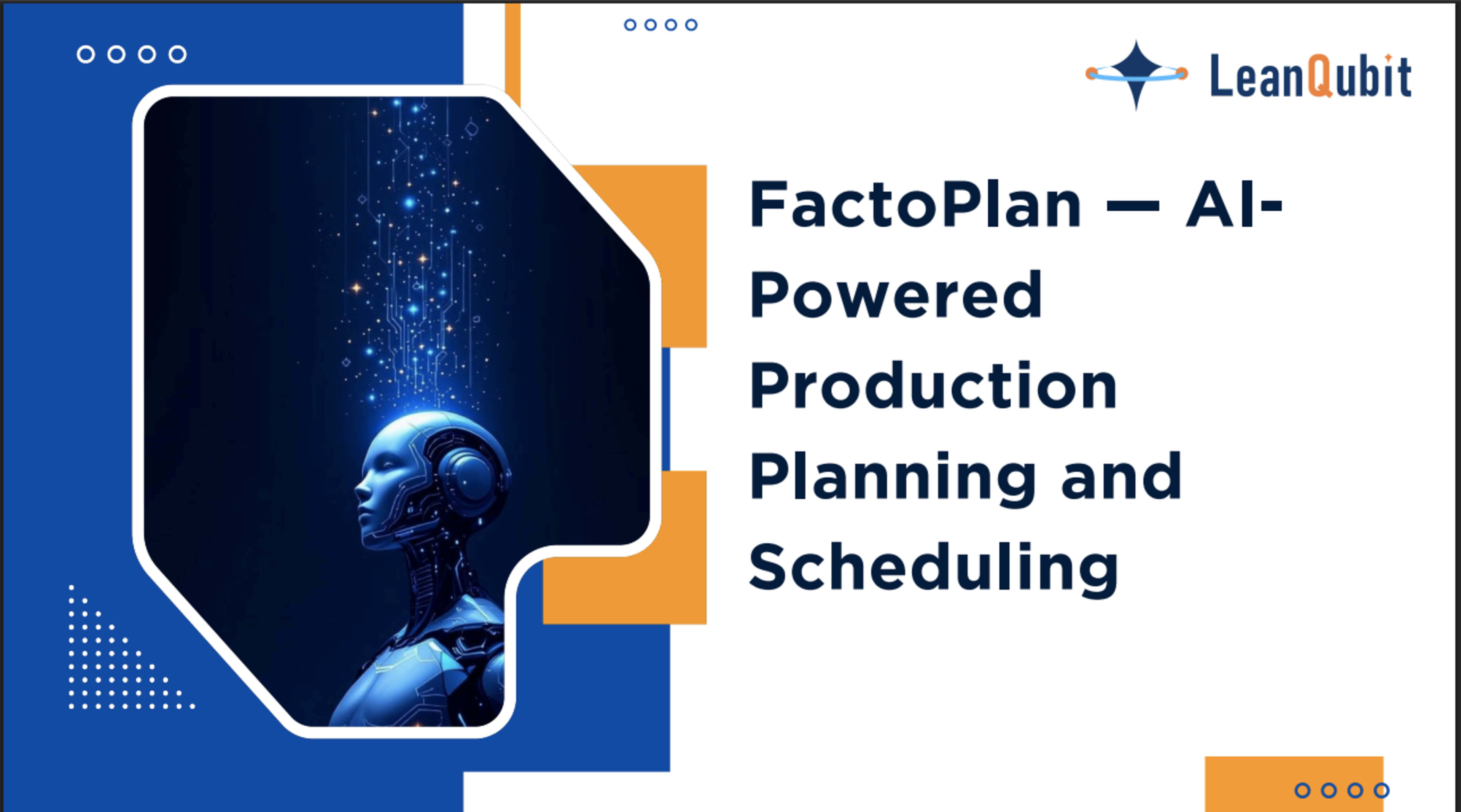 FactoPlan — AI-Powered Production Planning and Scheduling
