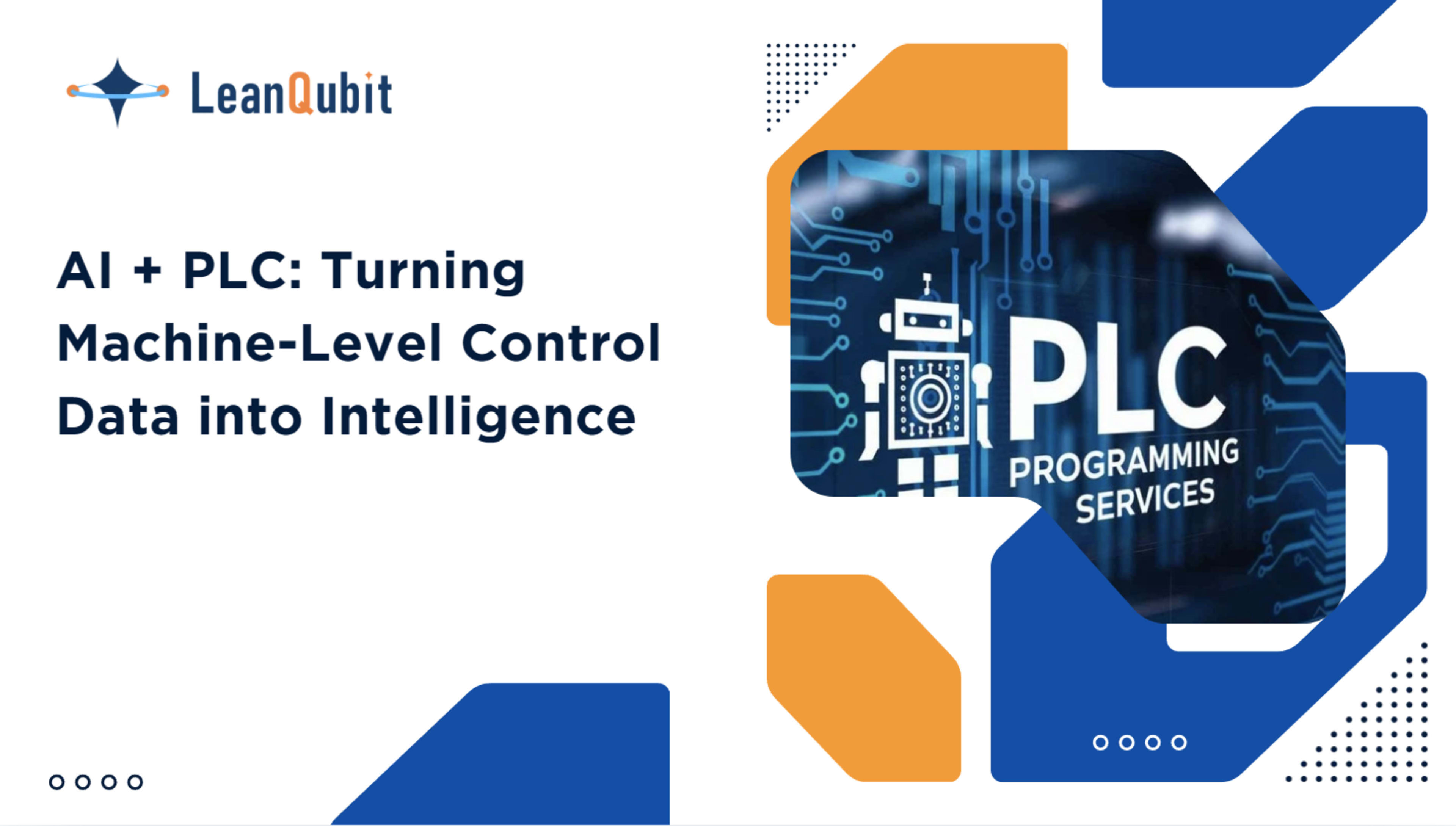 AI + PLC: Turning Machine-Level Control Data into Intelligence