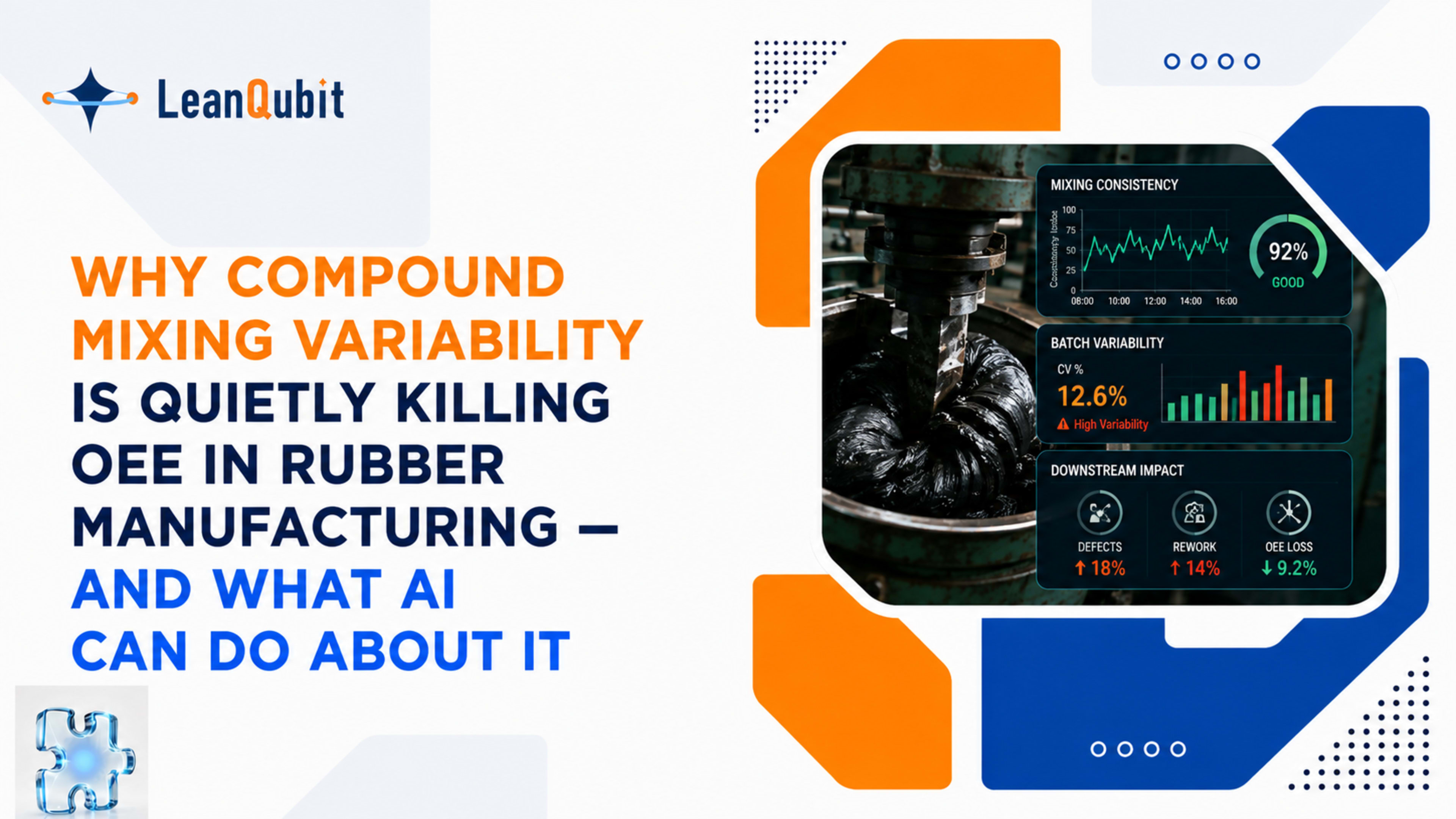 Why Compound Mixing Variability Is Quietly Killing OEE in Rubber Manufacturing — And What AI Can Do About It