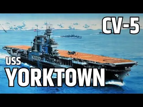 Discover the History of USS Yorktown (CV-5) - A Legendary Aircraft Carrier