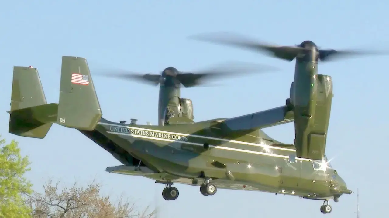 The MV-22 Osprey Revolutionizing Air Transport