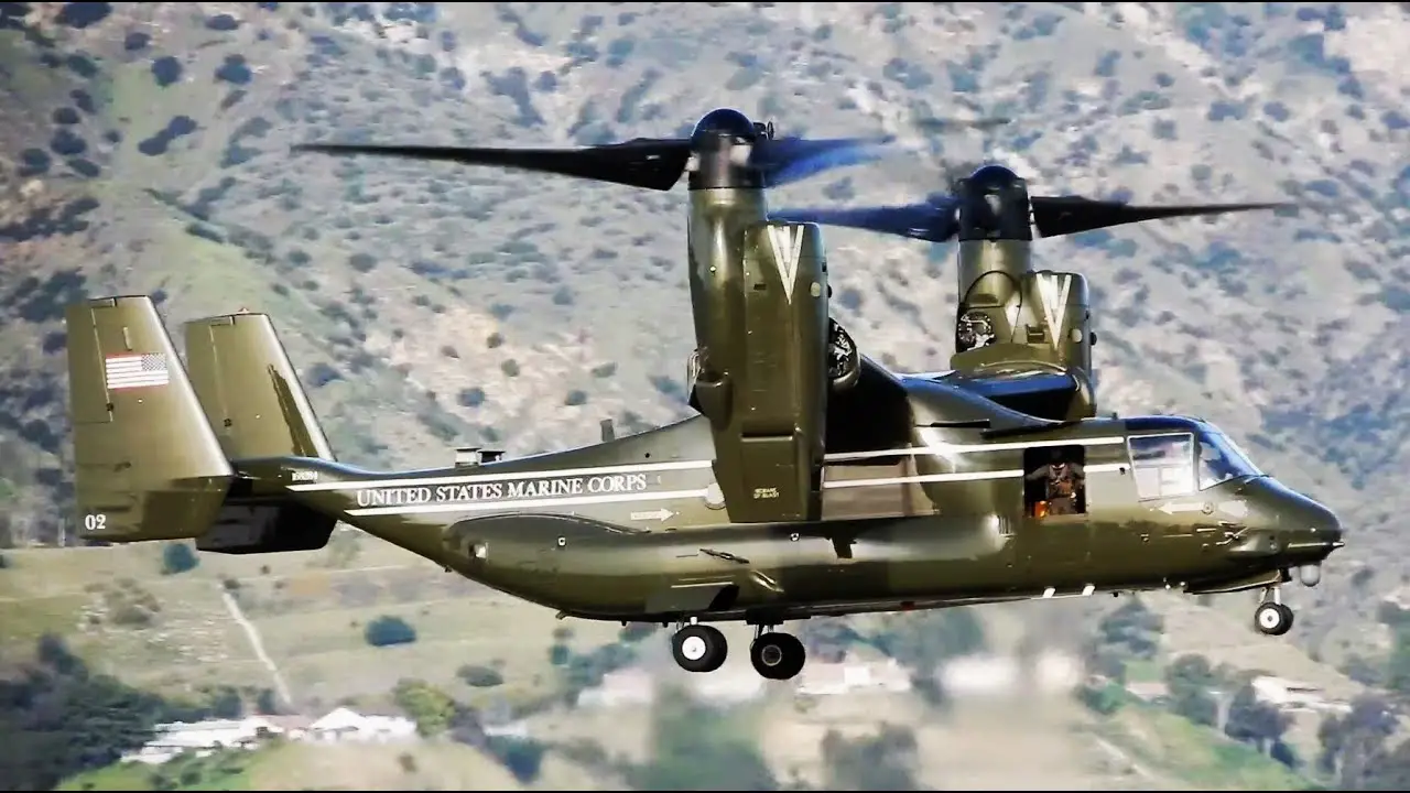 The MV-22 Osprey Revolutionizing Air Transport